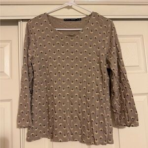 Gudrun Sjoden Lyocell Floral Blouse Top